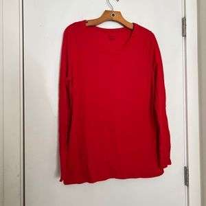 No Boundaries | Red Long Sleeve